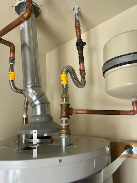 Water heater installation and plumbing repair in Westbrook